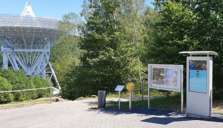 Outdoor Infoterminal für Besucher