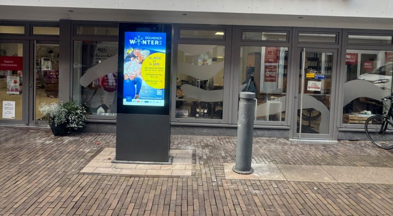 Digitale Info-Stele DIS-BL 55