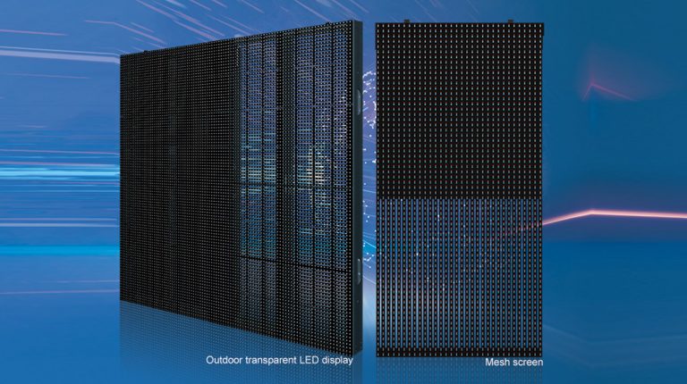 LED-Curtain Fassadenelement