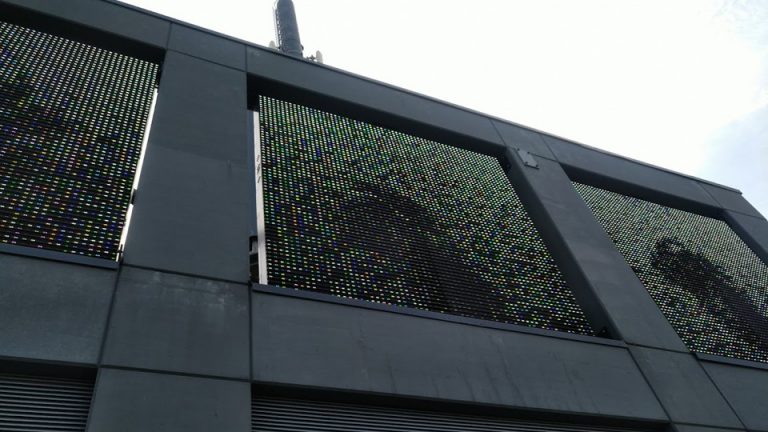 LED-Screen als Medienfassade