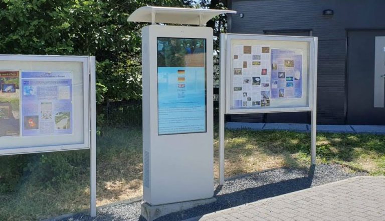 Outdoor Infoterminal für Besucher