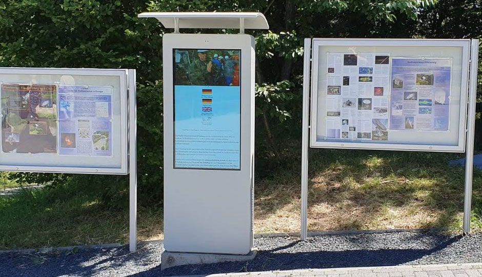 Outdoor Infoterminal für Besucher